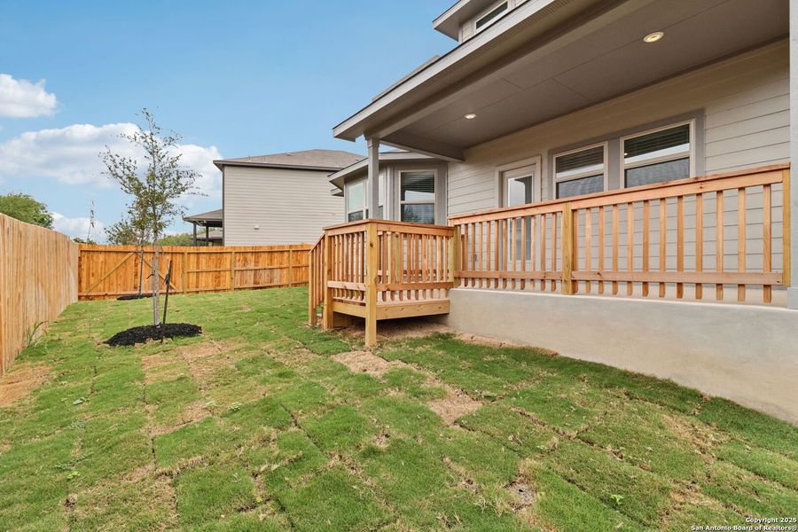 Exterior details and patio area of a home in Royal Crest, San Antonio (Image 3). Exterior details and patio area of a home in Royal Crest, San Antonio (Image 3).