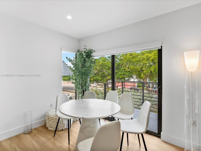 Furnished interior view inside a new home in , Miami Beach (Image 26). Furnished interior view inside a new home in , Miami Beach (Image 26).