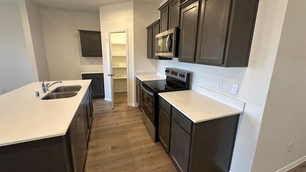 Furnished interior view inside a new home in Cartwright Ranch, Crandall (Image 8).