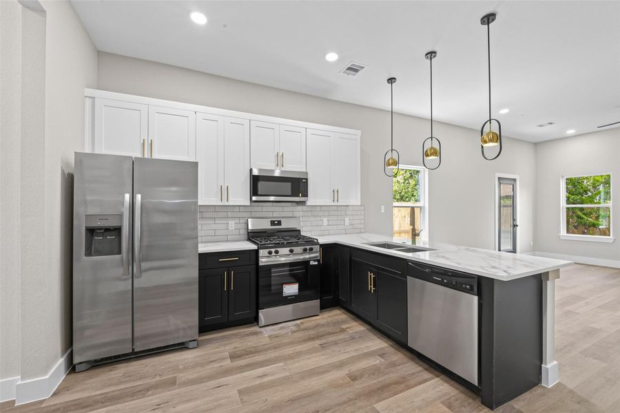 Furnished interior view inside a new home in , Houston (Image 11). Furnished interior view inside a new home in , Houston (Image 11).