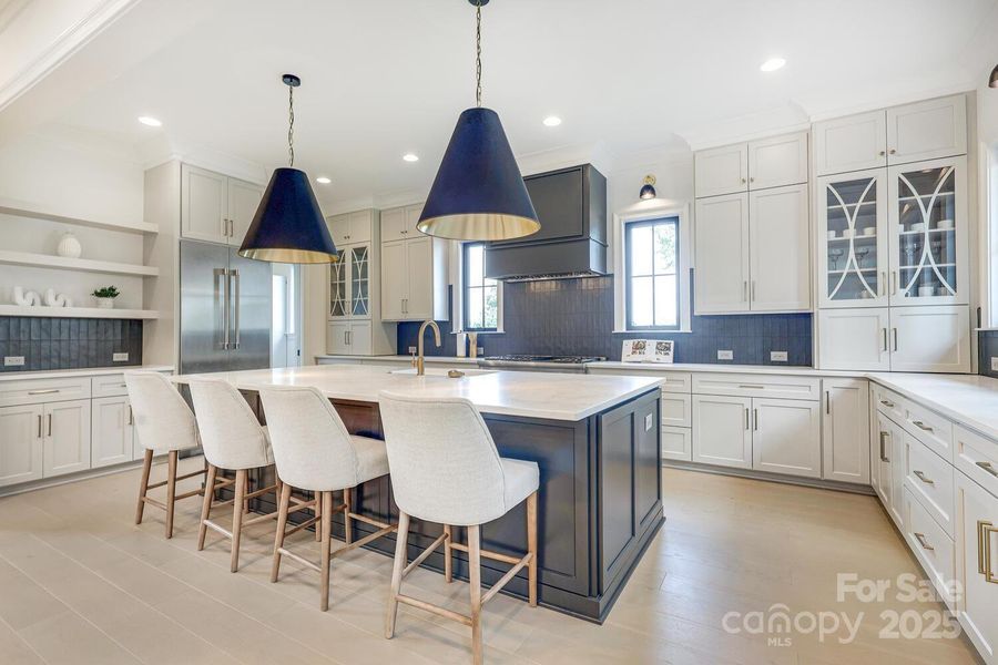 Beautiful chef's kitchen.