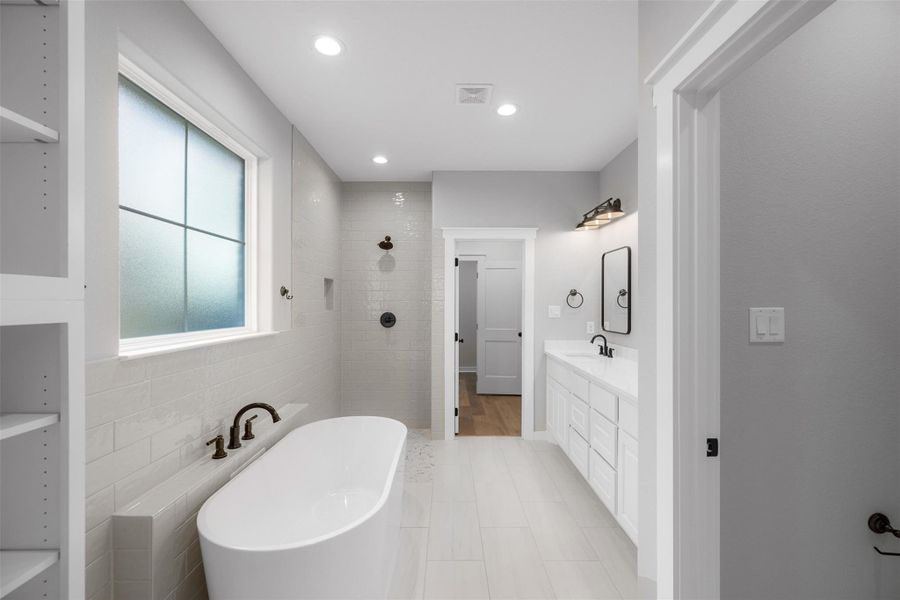 Furnished interior view inside a new home in , Bryan (Image 6). Furnished interior view inside a new home in , Bryan (Image 6).