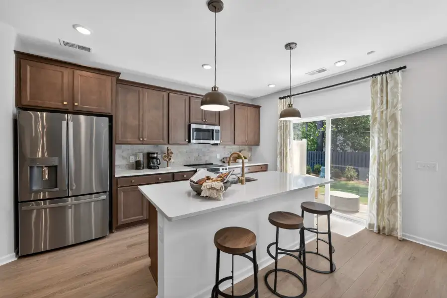 Furnished interior view inside a new home in Amplitude, Charlotte (Image 4).