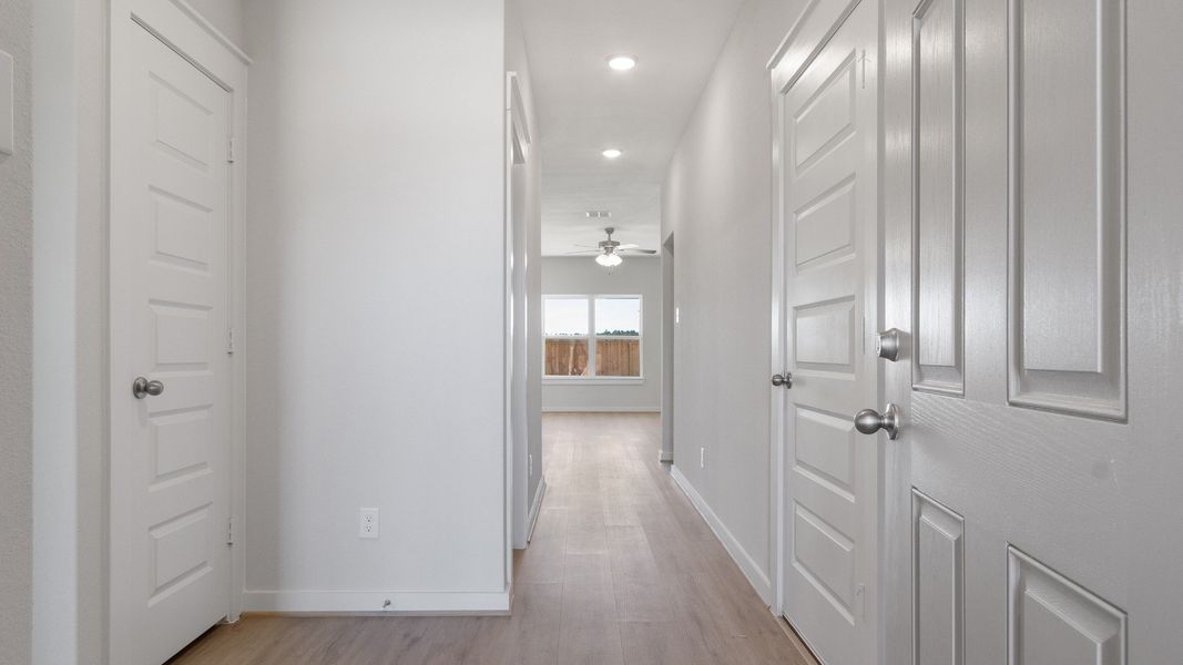 Representative furnished interior of a home built from the Blanton by Brightland Homes in Cielo, Conroe (Image 4).