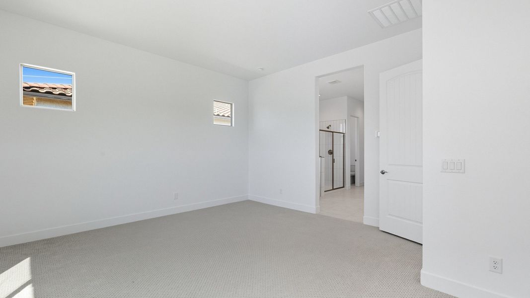Furnished interior view inside a new home in Hacienda at Estrella, Goodyear (Image 31).