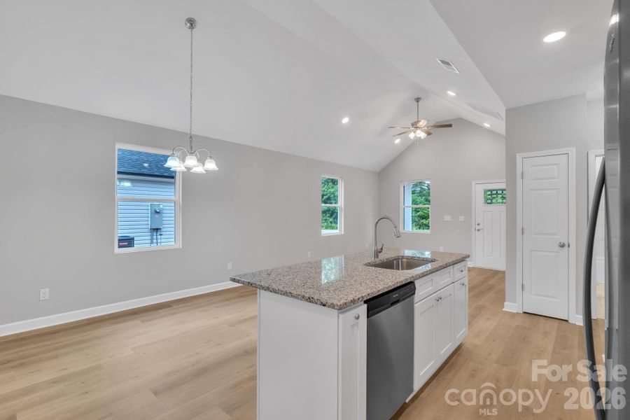 Furnished interior view inside a new home in , East Spencer (Image 13).