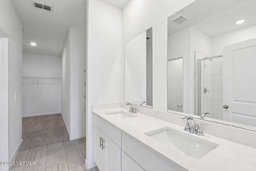 Furnished interior view inside a new home in Kings Preserve, Jacksonville (Image 7).