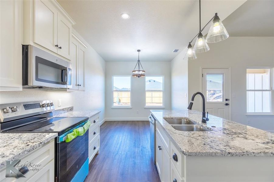 Stainless Steele appliances