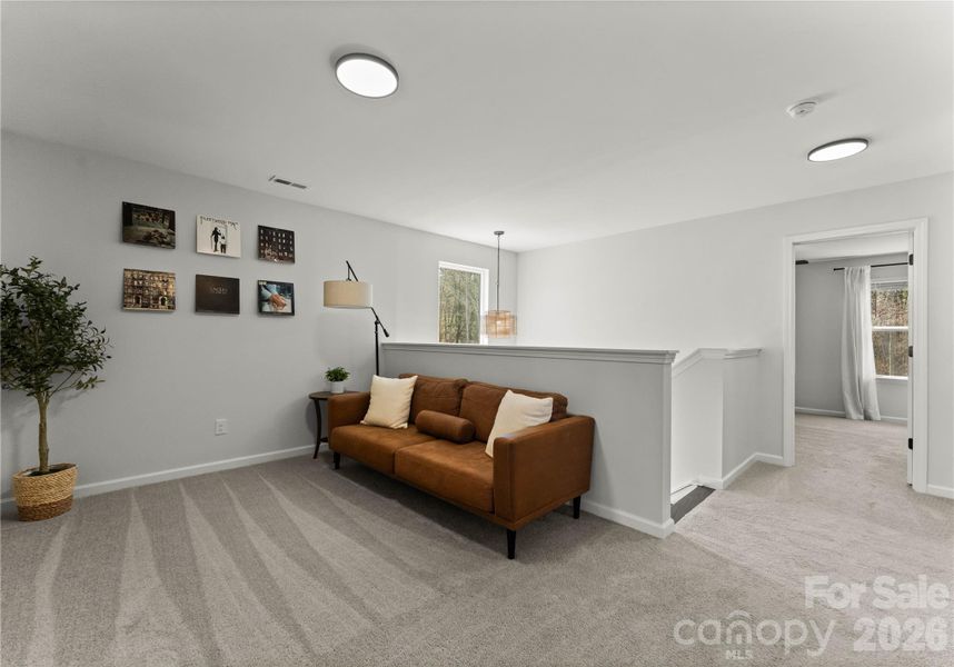 Furnished interior view inside a new home in , Statesville (Image 7). Furnished interior view inside a new home in , Statesville (Image 7).