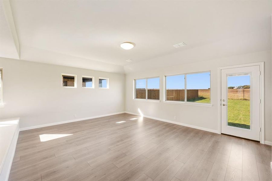 Spacious, unfurnished interior of a new home in Godley Ranch Elements, Godley (Image 26). Spacious, unfurnished interior of a new home in Godley Ranch Elements, Godley (Image 26).