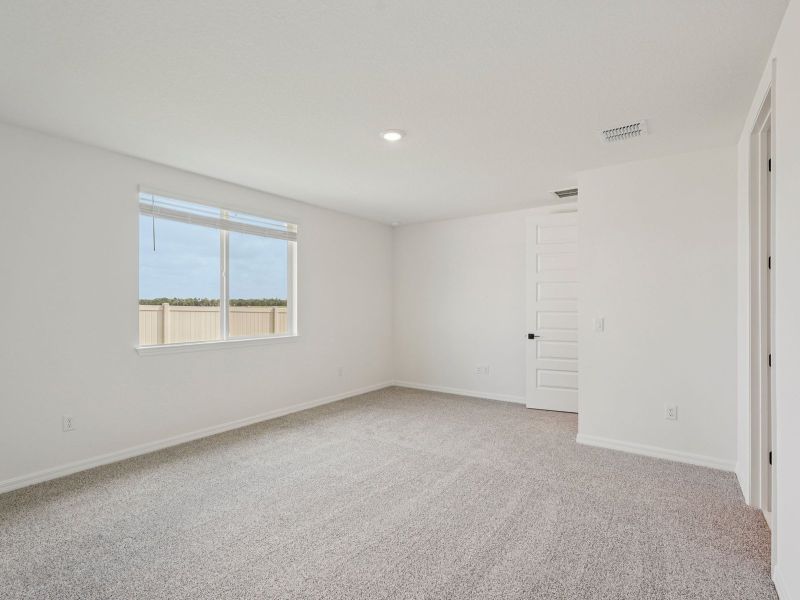 Spacious, unfurnished interior of a new home in Oakfield Trails - Signature Series, Parrish (Image 15). Spacious, unfurnished interior of a new home in Oakfield Trails - Signature Series, Parrish (Image 15).