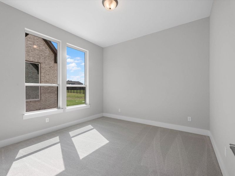 Spacious, unfurnished interior of a new home in The Estates at James Lane, Fulshear (Image 9). Spacious, unfurnished interior of a new home in The Estates at James Lane, Fulshear (Image 9).
