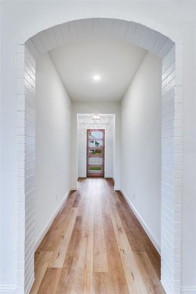Spacious, unfurnished interior of a new home in Reserves at Trinity, Willow Park (Image 12).