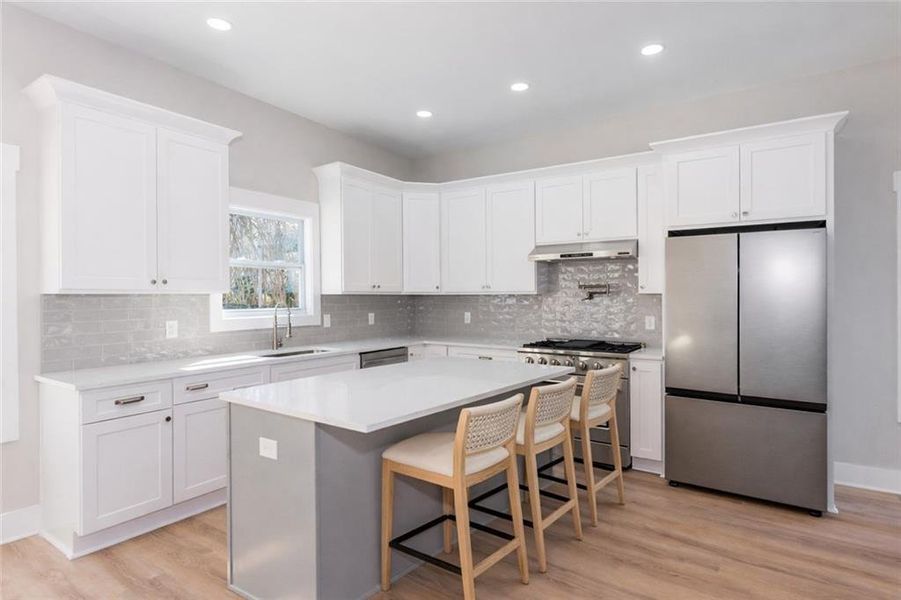 Furnished interior view inside a new home in , East Point (Image 8).