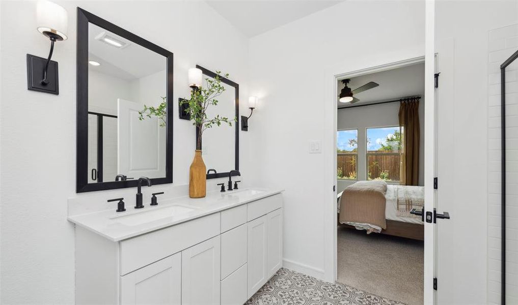 Furnished interior view inside a new home in Caldwell Lakes, Dallas (Image 19).