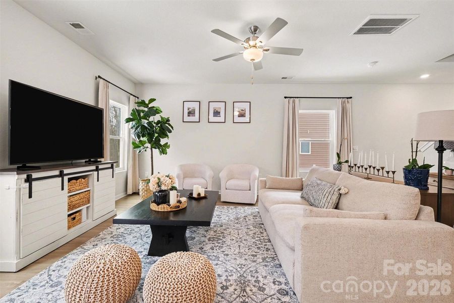 Furnished interior view inside a new home in , Gastonia (Image 7).