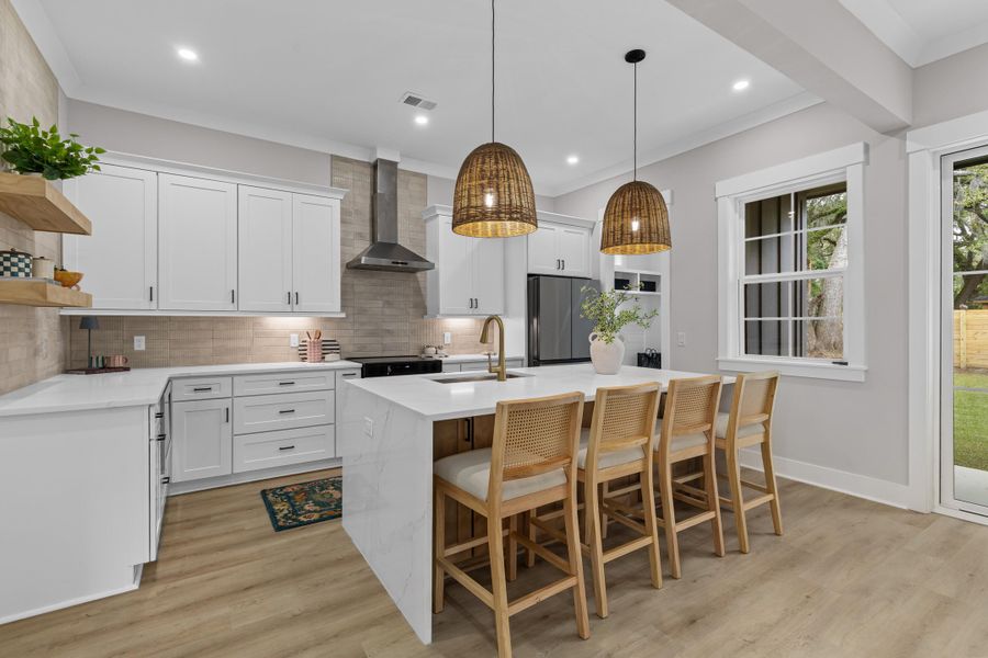 Furnished interior view inside a new home in , North Charleston (Image 19).