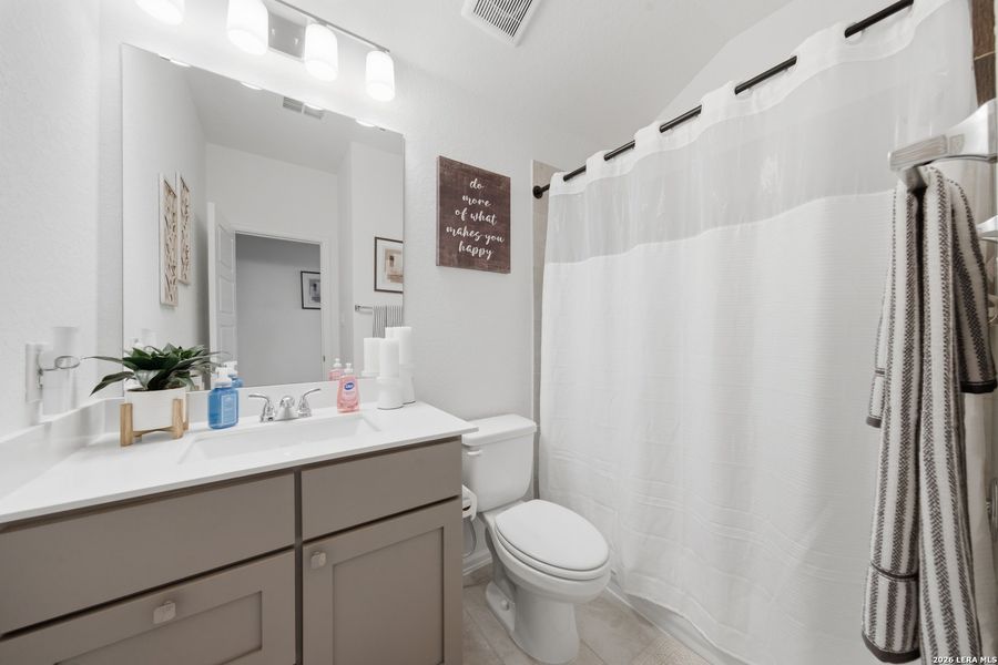 Furnished interior view inside a new home in Ladera, San Antonio (Image 20).