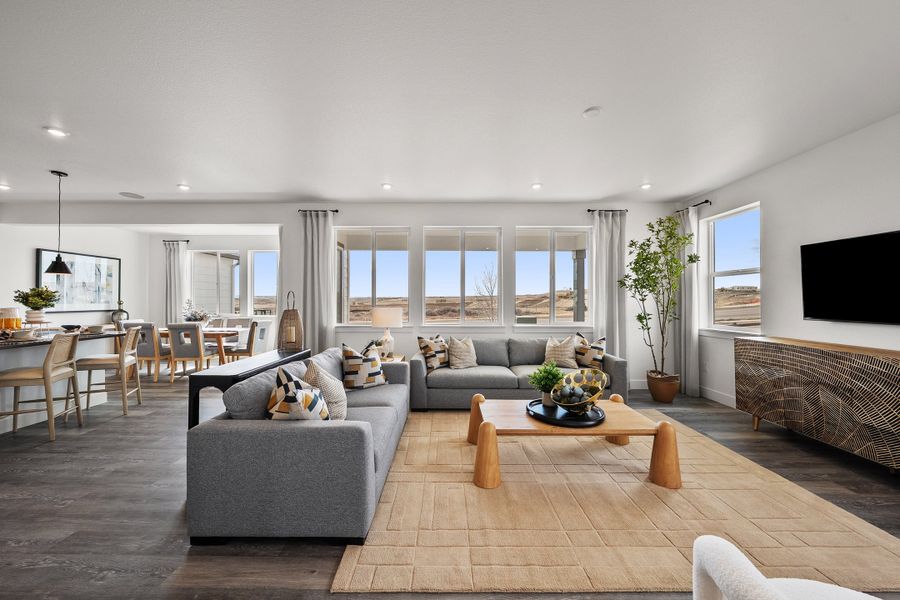Representative furnished interior of a home built from the 4 by Trumark Homes in Trumark Homes at Tanterra, Parker (Image 13).
