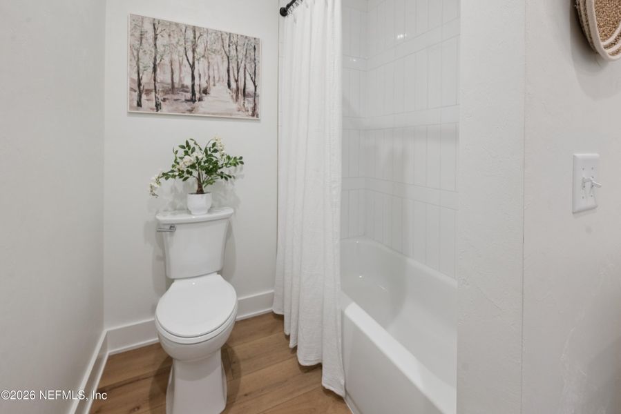 Furnished interior view inside a new home in , Starke (Image 50).