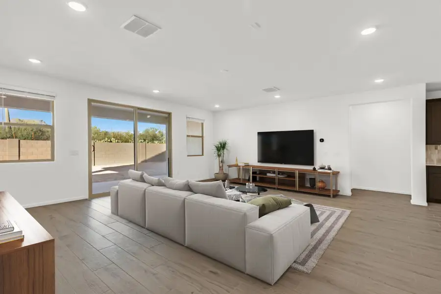 Furnished interior view inside a new home in Montelena, Marana (Image 5). Furnished interior view inside a new home in Montelena, Marana (Image 5).