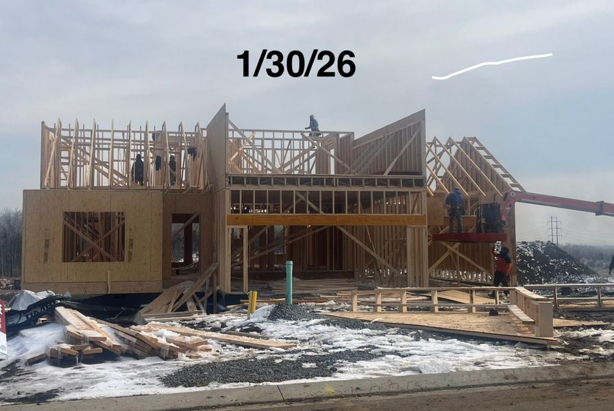 In-progress construction of a new home in Patterson, Smyrna, TN (Image 14).