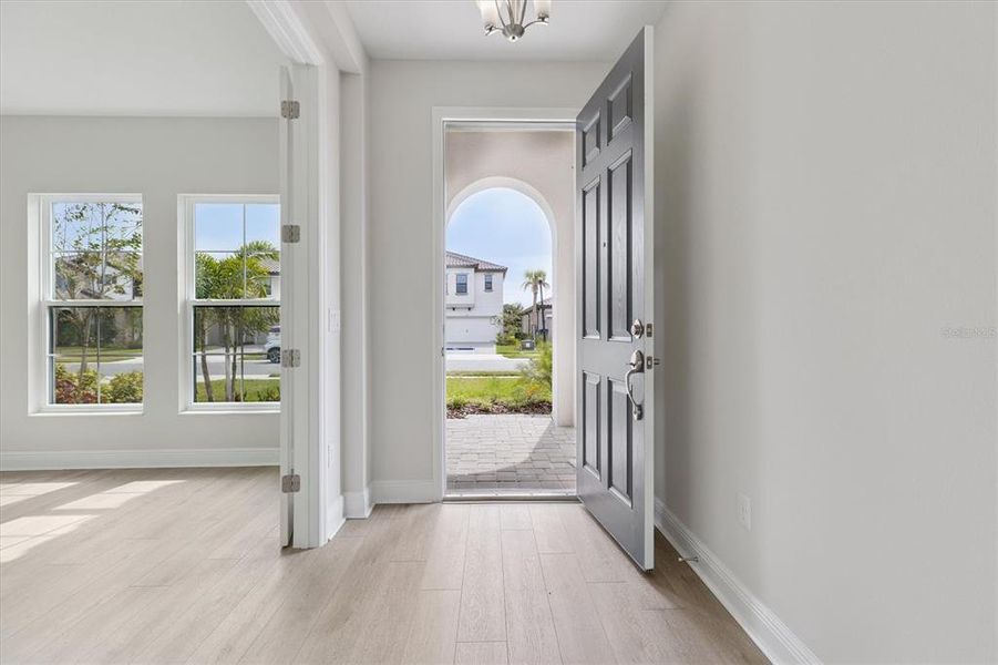 Spacious, unfurnished interior of a new home in Crosswind Ranch, Parrish (Image 25). Spacious, unfurnished interior of a new home in Crosswind Ranch, Parrish (Image 25).