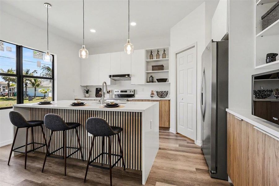 Furnished interior view inside a new home in , Cape Coral (Image 14).