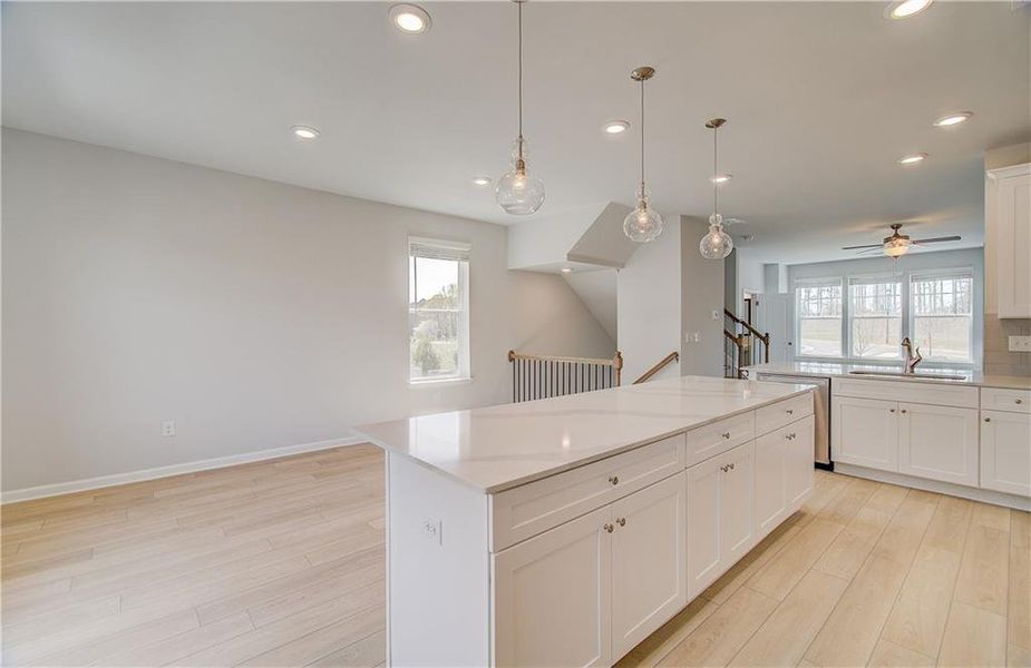 Furnished interior view inside a new home in Daybreak, Newnan (Image 7).