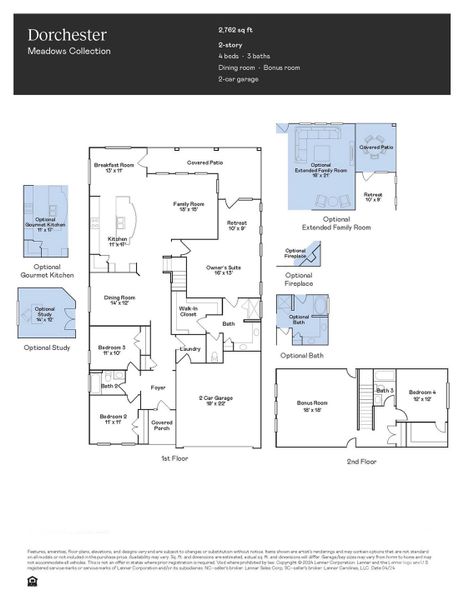 Dorchester Floorplan