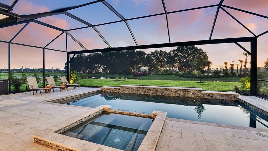 Image 11 representing the Acadia by Taylor Morrison in River's Edge, Wesley Chapel, FL.