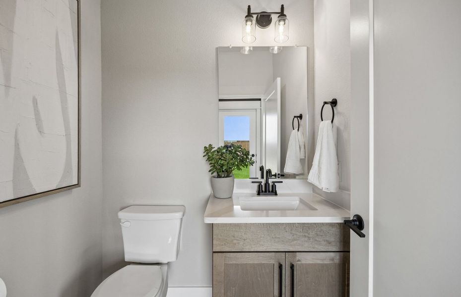 Representative furnished interior of a home built from the Rainier by Pulte Homes in Overland Grove, Forney (Image 20).