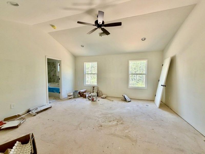 In-progress construction of a new home in Forrest Farms, Greenville, GA (Image 11).