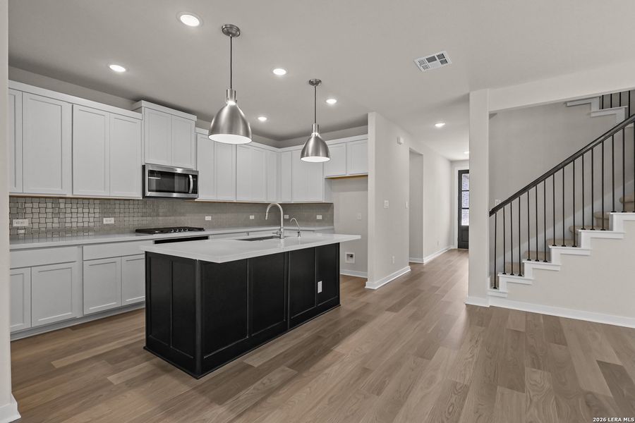 Furnished interior view inside a new home in Stillwater Ranch, San Antonio (Image 13).