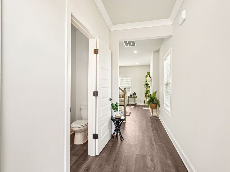 Furnished interior view inside a new home in Hemingway - Reserve Series, Cumming (Image 3).
