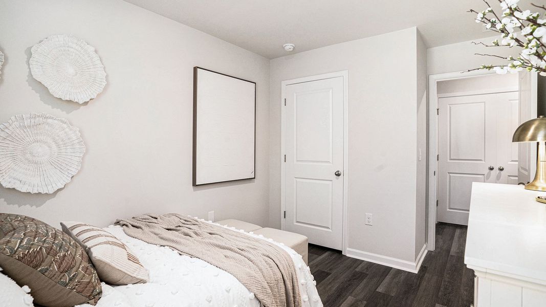 Furnished interior view inside a new home in The Townes at Amber Bluff, Conway (Image 13).
