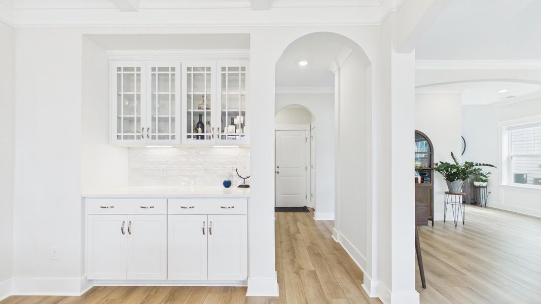 Furnished interior view inside a new home in Hewing Farms, Summerville (Image 29).