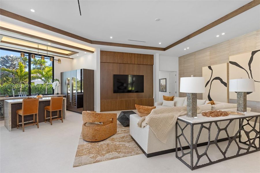 Furnished interior view inside a new home in , Fort Lauderdale (Image 16). Furnished interior view inside a new home in , Fort Lauderdale (Image 16).