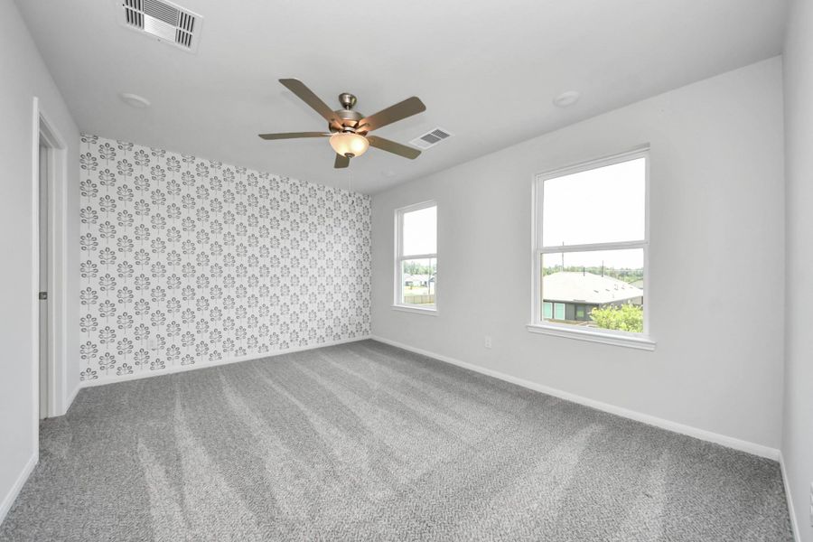 Spacious, unfurnished interior of a new home in Hill and Dale Ranch, Splendora (Image 22).