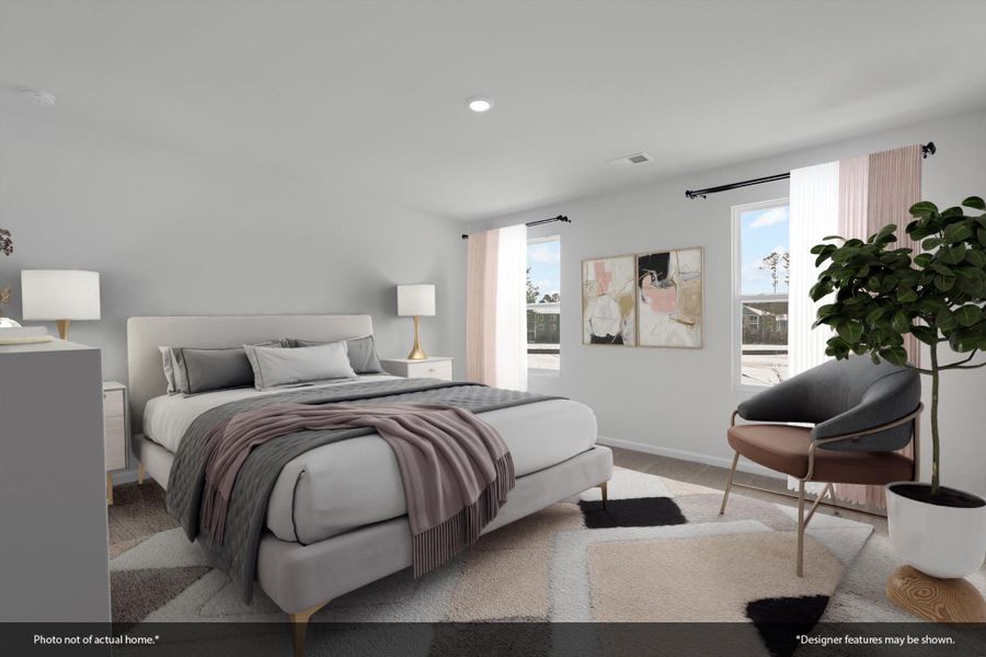 Furnished interior view inside a new home in Pinecrest, West Columbia (Image 9).