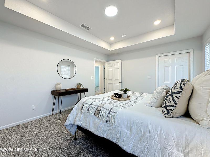 Furnished interior view inside a new home in , Jacksonville (Image 10).