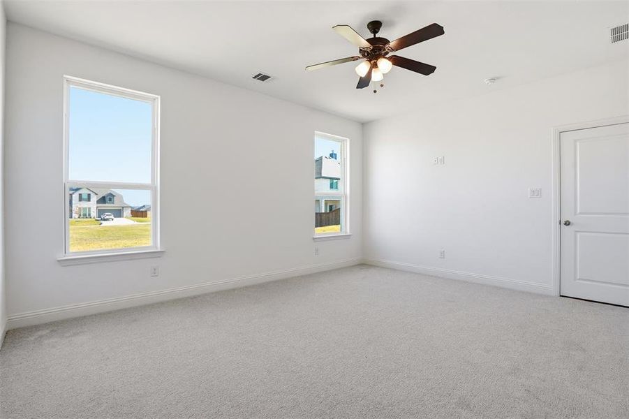 Spacious, unfurnished interior of a new home in Wildcat Ridge, Godley (Image 36). Spacious, unfurnished interior of a new home in Wildcat Ridge, Godley (Image 36).