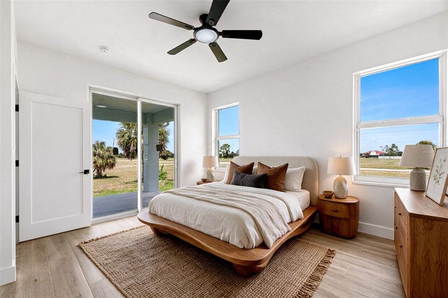 Furnished interior view inside a new home in , Placida (Image 13).