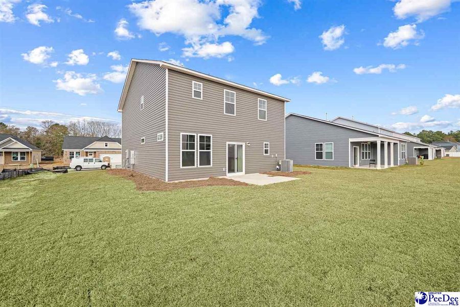 Exterior details and patio area of a home in The Grove, Florence (Image 15).