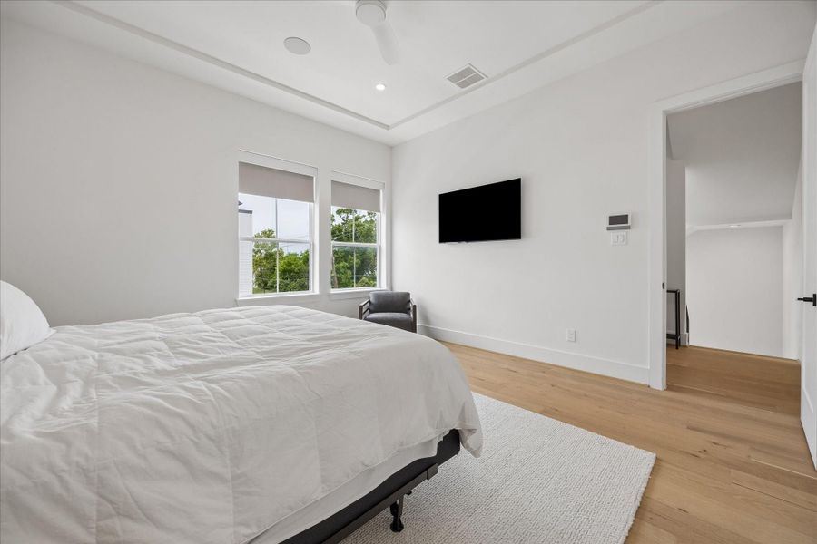Furnished interior view inside a new home in , Houston (Image 28).