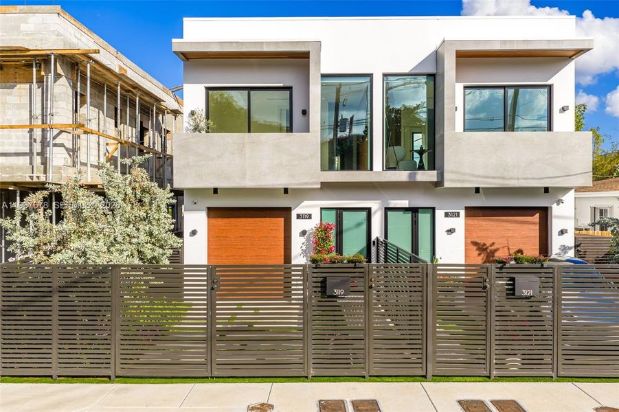 Front exterior of a new home in , Miami, FL, highlighting curb appeal (Image 35).