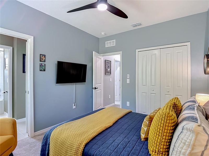 Furnished interior view inside a new home in , Tampa (Image 56).