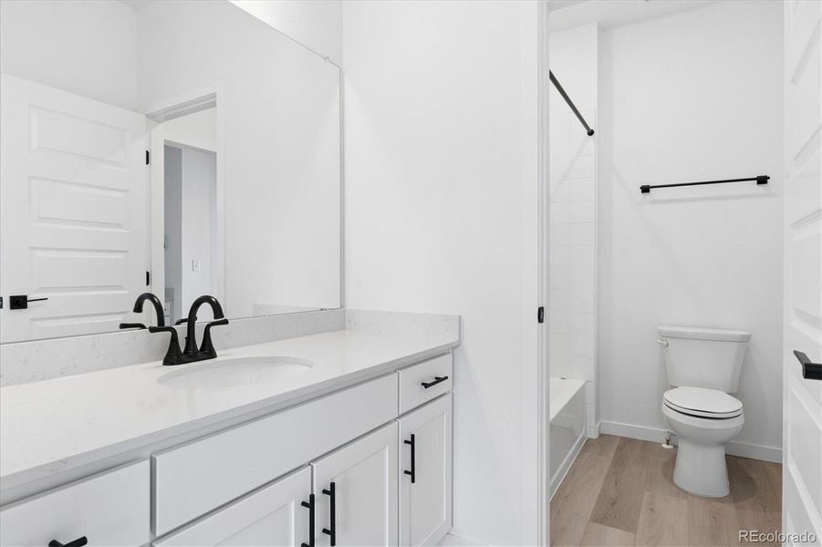 Furnished interior view inside a new home in The Summit at Meridian, Englewood (Image 11). Furnished interior view inside a new home in The Summit at Meridian, Englewood (Image 11).