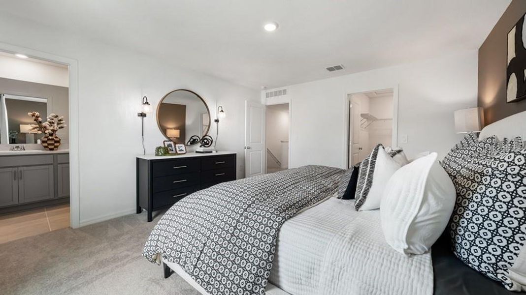 Furnished interior view inside a new home in , Nokomis (Image 6).