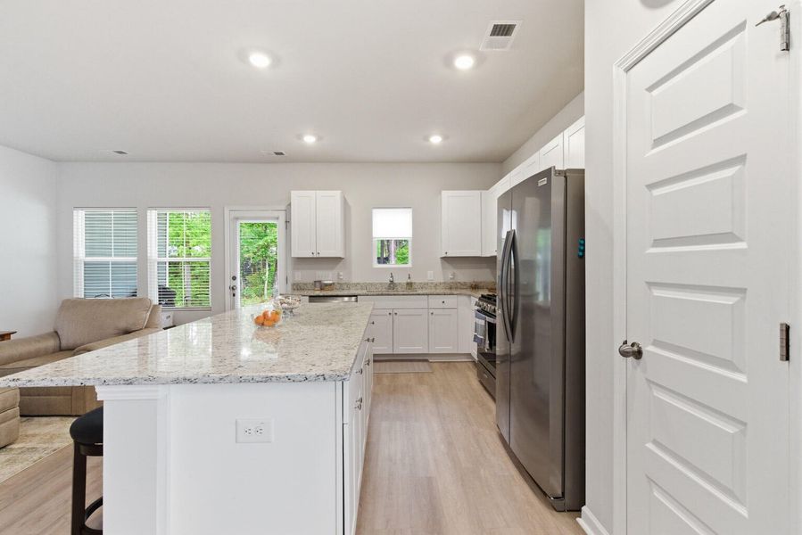 Furnished interior view inside a new home in , Charleston (Image 17).